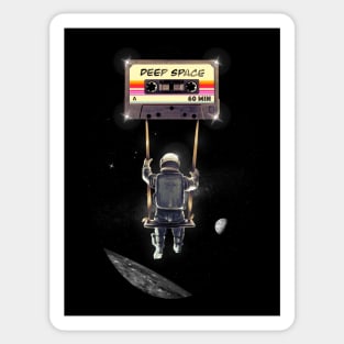 Deep Space Mix Tape Sticker